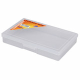 Fischer F1H-031 - 1 Compartment Box - Clear - 185x115x32mm Fischer F1H-031 - 1 Compartment Box - Clear - 185x115x32mm