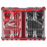 Milwaukee 48229485 - PACKOUT 30 Piece Combination Spanner Set - Metric/SAE