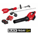 Milwaukee M18FPP3OPB802F - 18V Brushless 3 Piece Outdoor Power Pack (2 x 8.0Ah)