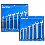 Kincrome K3021B - Jumbo Spanner Set - Metric + Imperial - 14 Piece