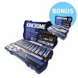 Kincrome K27072B - Impact Socket Set Deep Combo 1/2in Met/Imp 24 Pce K27072 & K27073