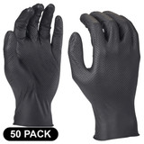 Milwaukee 4932493234 - Nitrile Disposable Grip Gloves 50 Pack - M