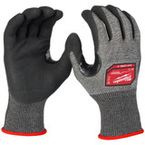 Milwaukee 48737152 - Nitrile Dipped Gloves - High Dexterity - Cut 5e - L