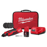 Milwaukee M12BLROT301B - 12V Brushless Rotary Tool Kit (1 x 3.0Ah)