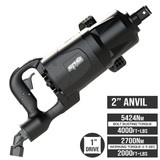 SP SP9880-2 - 1" Drive Air Impact Wrench - 2" Anvil - 5424Nm