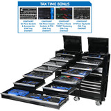 Kincrome K1967BBO - Black Workshop Tool Kit - 868 Piece 22 Drawer (60") - CONTOUR + BONUS