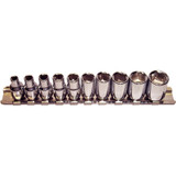 T&E 92210 - Socket Set - 1/4" - 10 Piece