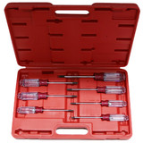T&E A78007 - Tamper Torx Screwdriver Set - 7 Piece - Acetate Handle (T10–T40)