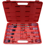 T&E A78010 - Mechanic’s Screwdriver Set - Acetate Handle - 10 Piece