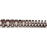 T&E M92214 - Multi-Lock Socket Set - 1/4" Drive - 13 Piece