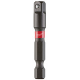 Milwaukee 48325030 - SHOCKWAVE Power Bit Socket Adapter - 1/4" Hex to 1/4" Square