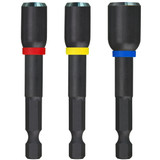 Milwaukee 49664564 - SHOCKWAVE Magnetic Nut Driver Set - 65mm (3 Piece)
