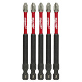 Milwaukee 48324564 - SHOCKWAVE Power Bit Phillips #2 - 89mm (3-1/2") (5 Piece)