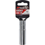 PKTool PTA01M16 - 1/2" Drive 6 Point Deep Socket - 16mm