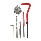 PKTool PT41169 - 1mm Coil Insert Thread Repair Tool Set - 15 Piece
