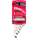 PKTool PT10180 - Multi-Drive Spanner Set - 8 Piece