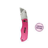 Sterling 3042P - Sterling Pink Folding Utility Knife - 165mm - McGrath Foundation