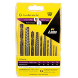 Alpha 9SECOL-SET10 - Screw Extractor & Left Hand Cobalt Drill Bit Set - 10 Piece