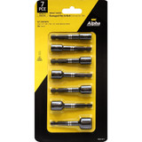 Alpha DNBE-SET7 - Damaged Nut & Bolt Extractor Set - 1/4" Hex Drive Metric/Imperial - 7 Piece