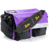 Rugged Xtremes RX05B512PUBK - Workmate Medium Tool Bag - Purple/Black 500 x 200 x 300mm