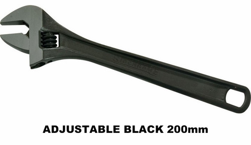 Sidchrome SCMT25207 - Wrench Adjustable Black 200mm