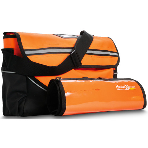 Rugged Xtremes RX05E112PVCOR - Crib Tool Bag - Medium Orange PVC 450 x 270 x 120mm