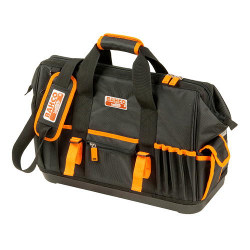 Bahco 4750FB2-19A - 32L Closed Top Fabric Tool Bag with Rigid Base