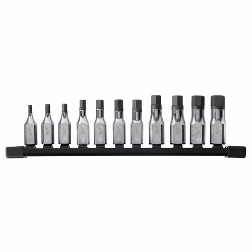Milwaukee 48229543 - 11pc 3/8" Drive Metric Hex Bit Socket Set
