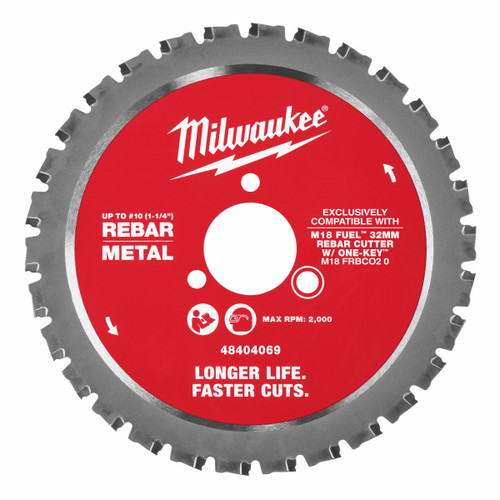 Milwaukee 48404069 - 137mm Rebar Cutting Blade