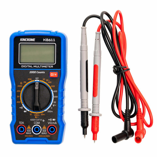 Kincrome K8611 - Digital Multimeter - Manual Ranging
