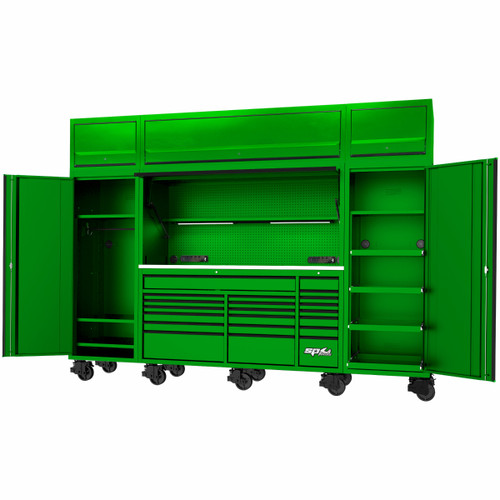 SP Tools SP44895G - 128" USA Sumo Series Complete Workstation - Green/Black