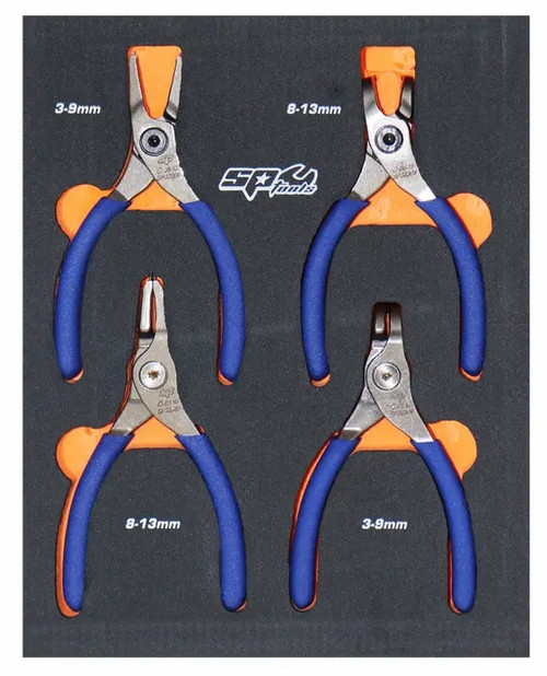 SP Tools SP32935 - Circlip Plier Set - 4 Piece 1.3mm Tips