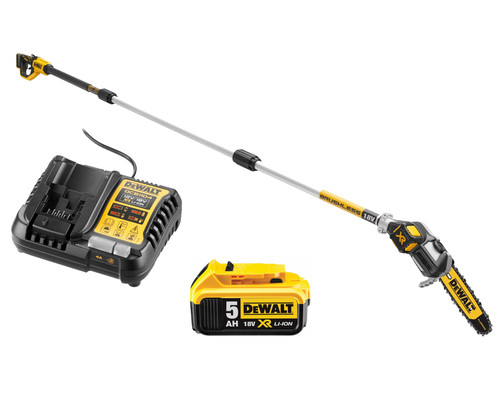 Dewalt DCMPS567P1-XE - 18V Brushless Pole Saw Kit (1 x 5.0Ah)