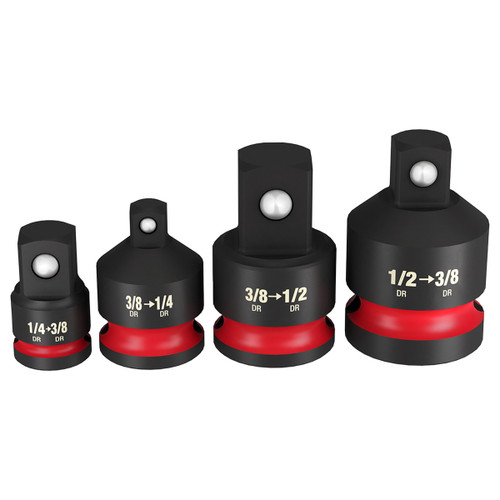 Milwaukee 49666716 - 1/4" - 1/2" Drive Adapter Set