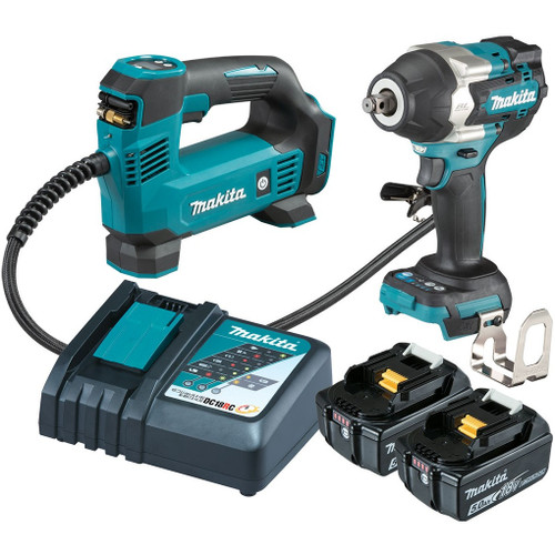 Makita DLX2586T - 18V Brushless 2 Piece Kit (2 x 5.0Ah)