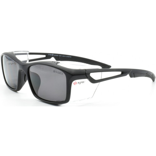Eyres 333-M1-GY - Thirty33 Safety Glasses - Matte Black Frame Grey Lens