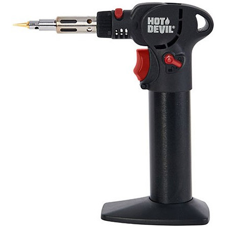 Hot Devil HD909 - 3 in 1 Blow Torch & Soldering Iron - Rotating Head