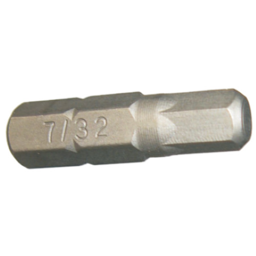 T&E 30607 - In-Hex Insert Bit - 7/32" x 1/4" Hex