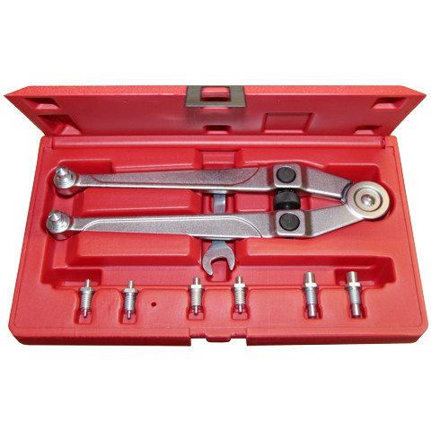 T&E J1268 - Adjustable Gland Nut Wrench Kit - 8 Pins