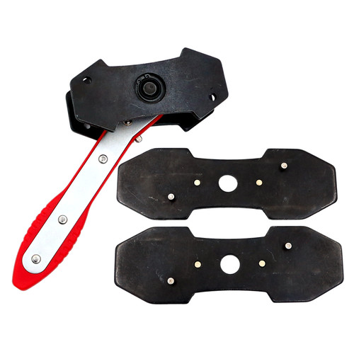 T&E 2069 - Ratcheting Brake Caliper Piston Tool With 4 Plates