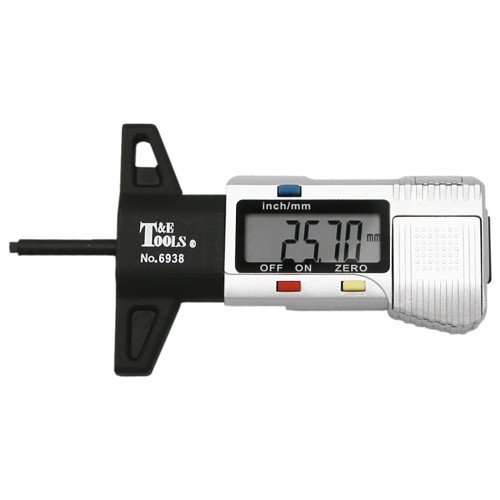 T&E 6938 - Digital Tyre Tread Depth Gauge