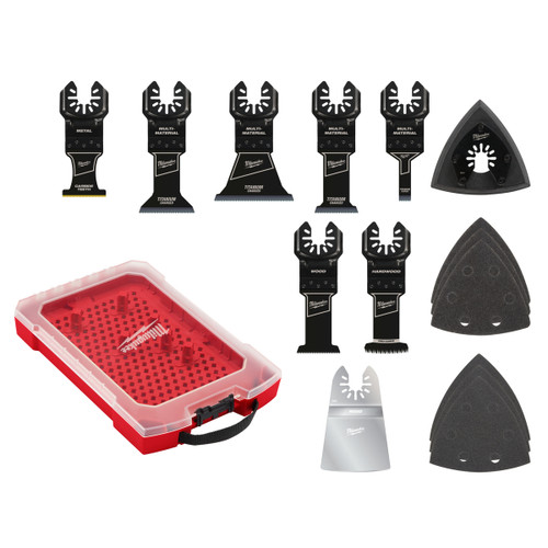 Milwaukee 49109114 - OPEN-LOK Multi-Tool Blade Set - 15 Piece