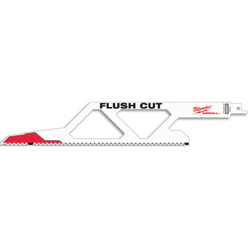 Milwaukee 48001600 - SAWZALL Flush Cut Reciprocating Saw Blade 300mm – 5 TPI (1 Pack)