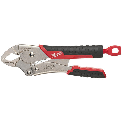 Milwaukee 48223710 - TORQUE LOCK MAXBITE Curved Jaw Locking Pliers 254mm (10") with Durable Grip