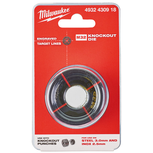 Milwaukee 4932430918 - EXACT Knockout Die - M32
