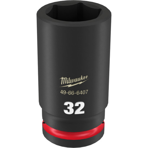 Milwaukee 49666407 - SHOCKWAVE 3/4" Drive 32mm Deep 6-Point Impact Socket