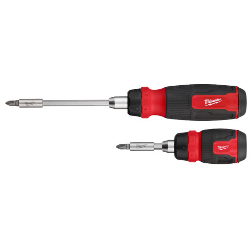Milwaukee 4932492811 - Ratcheting Multi-Bit Screwdriver Set - 2 Piece (14-in-1 & 8-in-1)