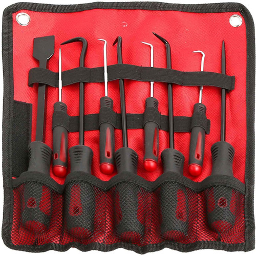 PKTool PT52721 - Scraper, Pick & Hook Set - 9 Piece