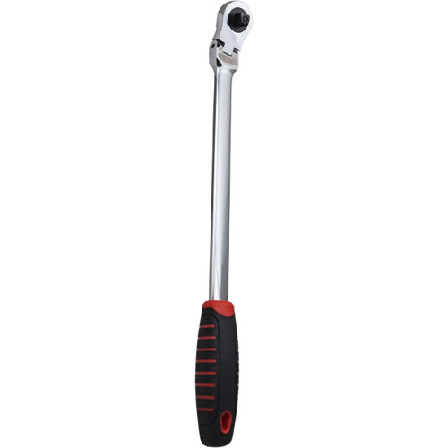PKTool PT15021 - 3/8" Drive Extra Long Flexible & Reversible Slimline Head Ratchet - 365mm