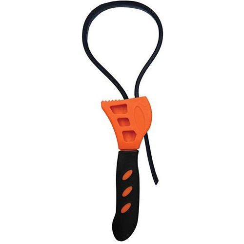 PKTool PT50320 - Oil Filter & Multi-Use Strap Wrench - Ergo Grip